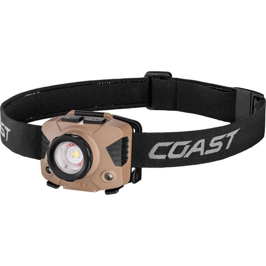Coast FLX7 700 lm Coyote LED Head Lamp AAA Battery