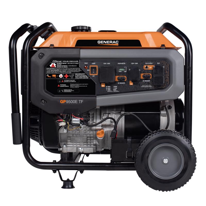 Generac 120 V Gas/NG/LP Portable Generator 9500 W
