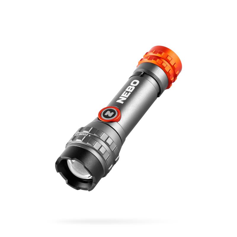 NEBO Gray LED Flashlight/Headlight Combo Pack