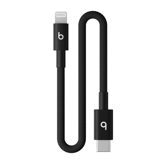 Beats Lightning to USB-C Cable 8 in. Black