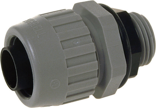 Raco 1/2 in. D Nylon Electrical Conduit Connector For Type B 20 pk