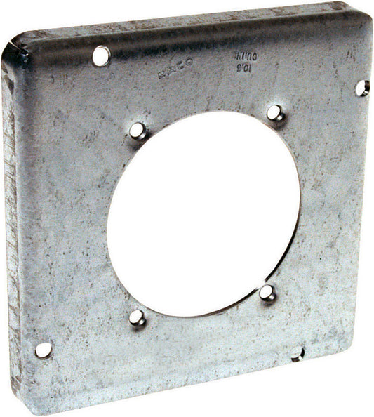 Raco Square Steel 2 gang 4-11/16 in. H X 4-11/16 in. W Box Cover