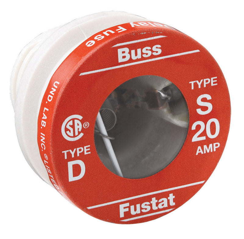 Bussmann 20 amps Dual Element Tamper Proof Plug 4 pk