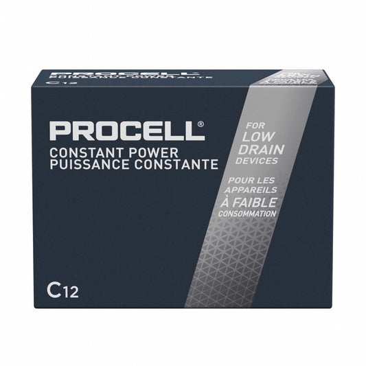Procell Constant C Alkaline Batteries 12 pk Boxed