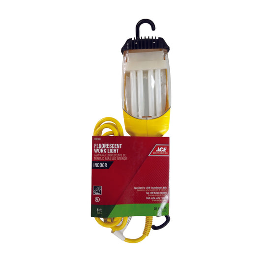Ace 26 W 6 ft. 16/3 C SJT Fluorescent Trouble Light