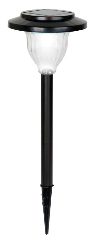 Yards & Beyond Black Solar-Powered LED Pathway Light 6 pk