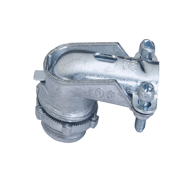 Sigma Engineered Solutions ProConnex 1/2 in. D Die-Cast Zinc Squeeze Connector For AC, MC and FMC/RW