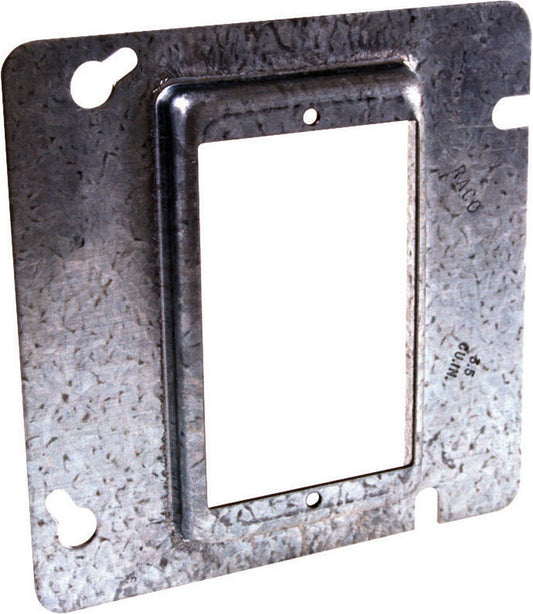 Raco Square Steel 1 gang 4-11/16 in. H X 4-11/16 in. W Box Cover