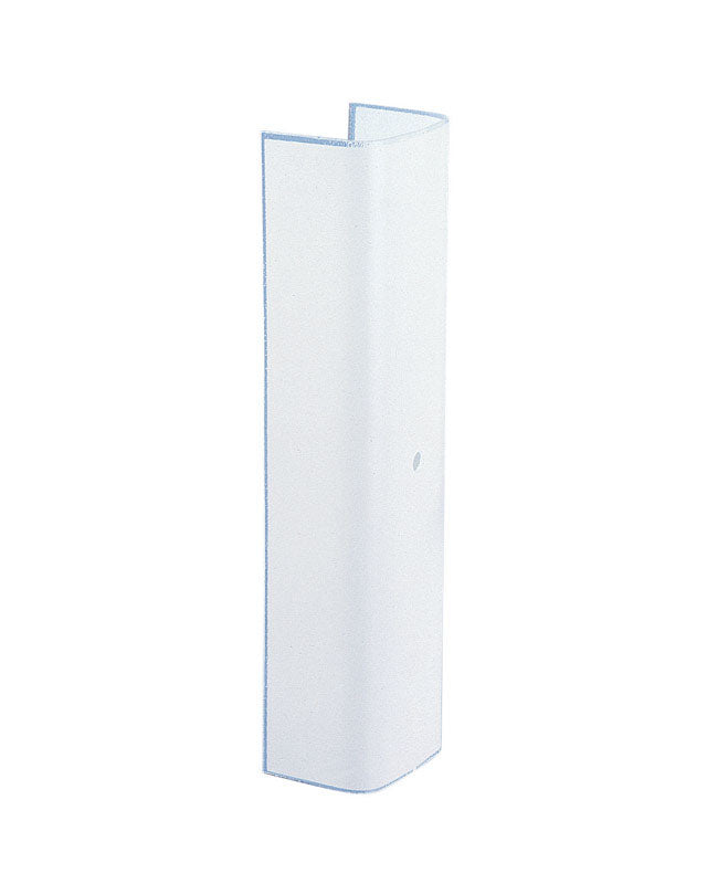 Westinghouse Rectangle White Glass Fan/Fixture Shade 1 pk