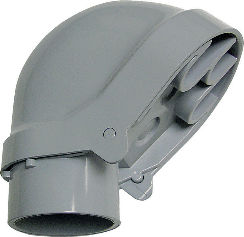 Cantex 1-1/4 in. D PVC Service Entrance Head For PVC 1 pk
