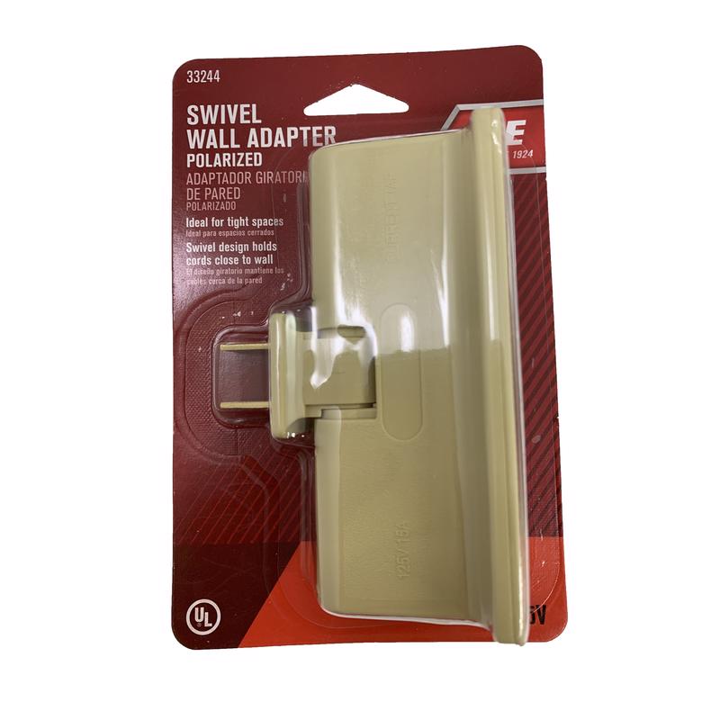 Ace Polarized 3 outlets Swivel Tap Adapter 1 pk