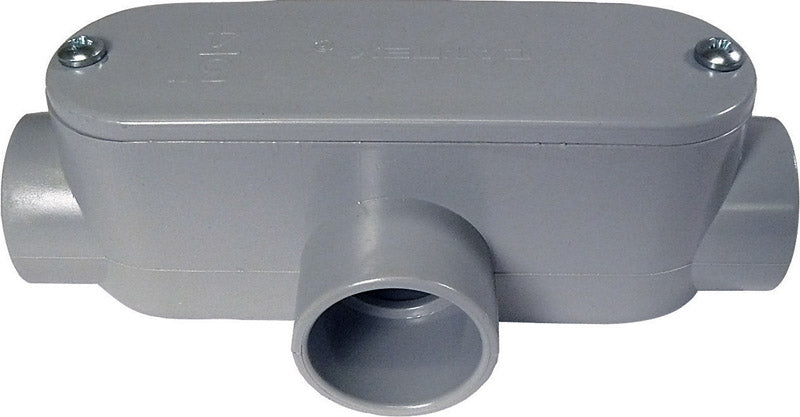 Cantex 2 in. D PVC Conduit Body For PVC 1 pk