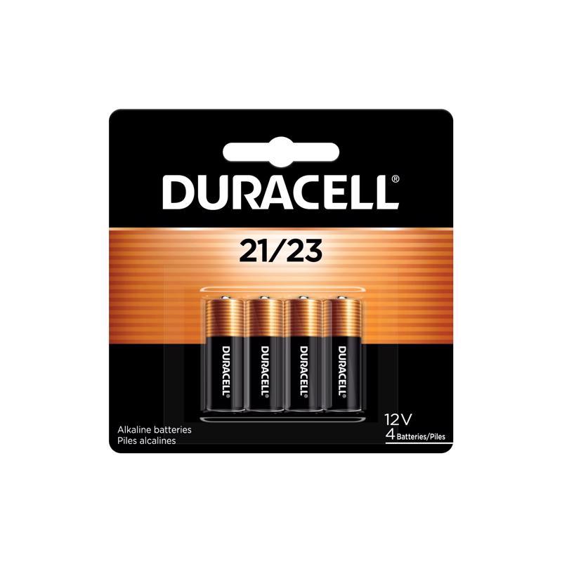 Duracell Alkaline 21/23 12 V 50 mAh Security Battery 4 pk