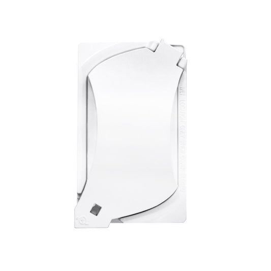 Sigma Engineered Solutions Rectangle Die-Cast Metal 1 gang 4.57 in. H X 2.81 in. W Universal Cover