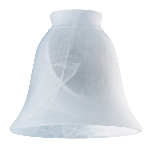 Westinghouse Bell White Glass Lamp Shade 1 pk
