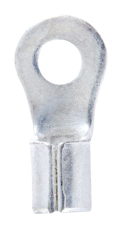 Jandorf 12-10 Ga. Uninsulated Wire Terminal Ring Silver 5 pk
