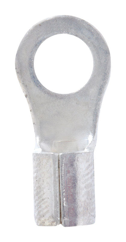 Jandorf 12-10 Ga. Uninsulated Wire Terminal Ring Silver 5 pk
