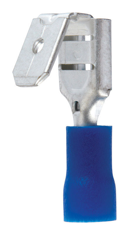 Jandorf 16-14 Ga. Insulated Wire Terminal Disconnect Blue 5 pk