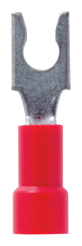 Jandorf 22-18 Ga. Insulated Wire Terminal Spade Red 5 pk