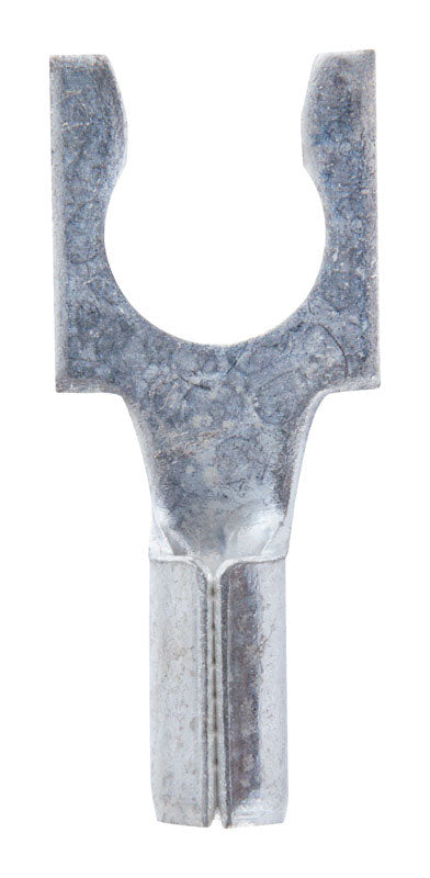 Jandorf 22-18 Ga. Uninsulated Wire Terminal Spade Silver 5 pk