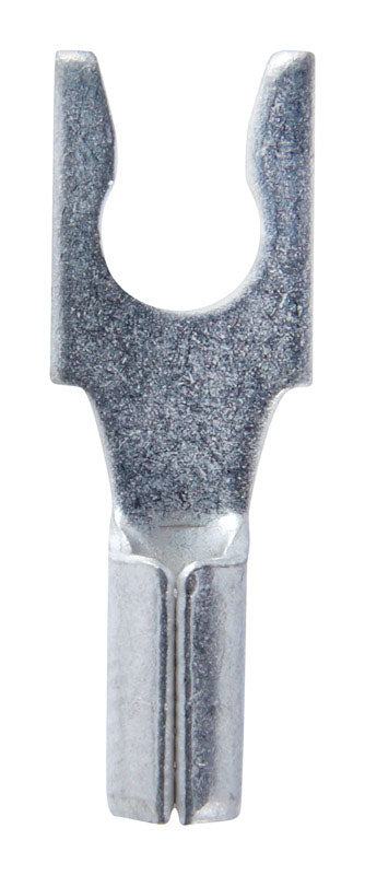 Jandorf 22-18 Ga. Uninsulated Wire Terminal Spade Silver 5 pk