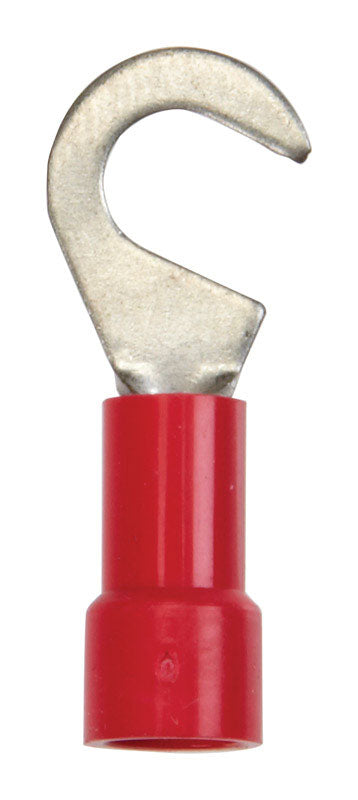Jandorf 22-18 Ga. Insulated Wire Terminal Hook Red 5 pk