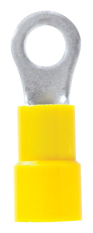 Jandorf 12-10 Ga. Insulated Wire Terminal Ring Yellow 5 pk