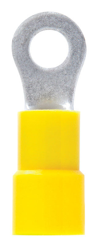 Jandorf 12-10 Ga. Insulated Wire Terminal Ring Yellow 5 pk