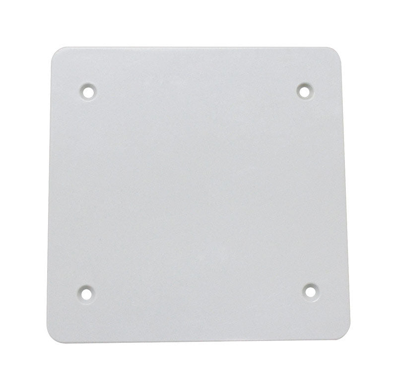 Sigma Engineered Solutions Square Plastic 2 gang 4.84 in. H X 4.84 in. W Flat Box Cover