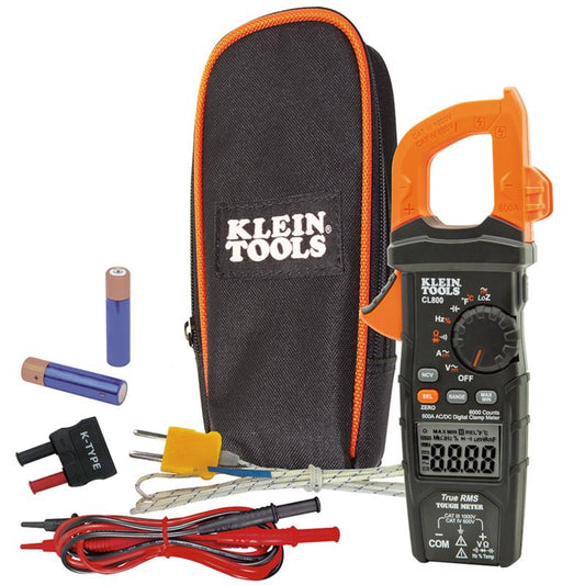 Klein Tools -14-1000 Â°F LCD Clamp Meter
