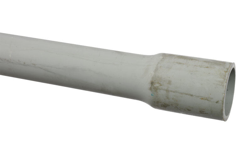 Cantex 1-1/4 in. D X 10 ft. L PVC 80 schedule Electrical Conduit For Rigid