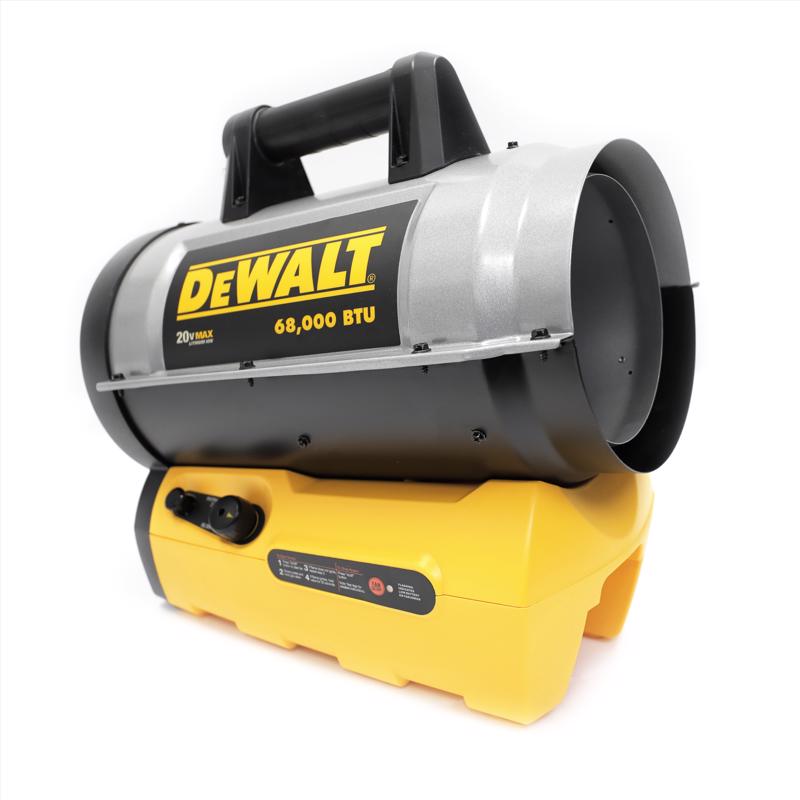 DeWalt 68000 Btu/h 1700 sq ft Forced Air Propane Heater