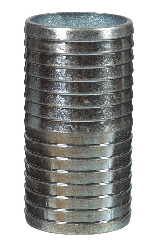 STZ Industries 2 in. Barb X 2 in. D Barb Galvanized Steel Coupling