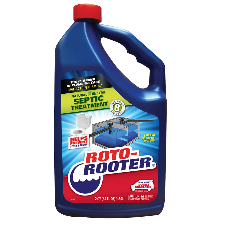 Roto-Rooter Liquid Septic System Treatment 64 oz