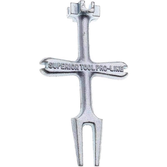 Superior Tool Plug Wrench Silver 1 pc