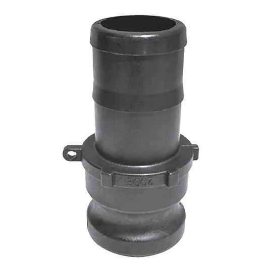 Green Leaf Camlock 2 in. Male X 2 in. D Barb Polypropylene Coupler 1 pk