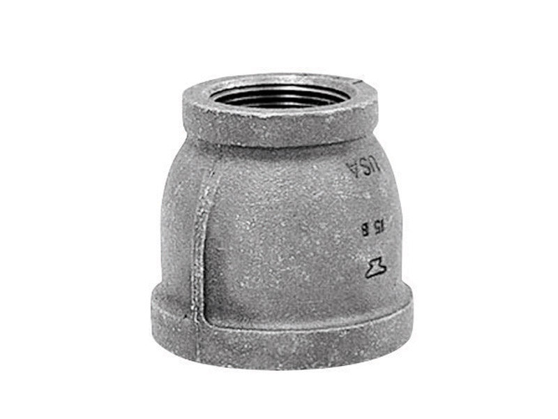 Anvil 1-1/2 in. FPT X 1-1/4 in. D FPT Black Malleable Iron Reducing Coupling