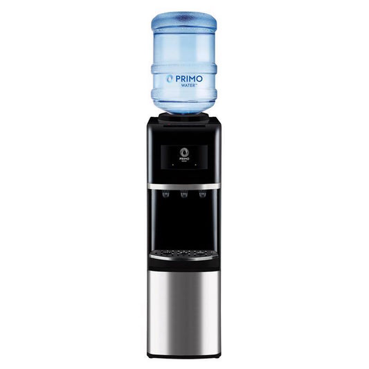 Primo Water Pro 3-5 gal Black Water Dispenser Stainless Steel