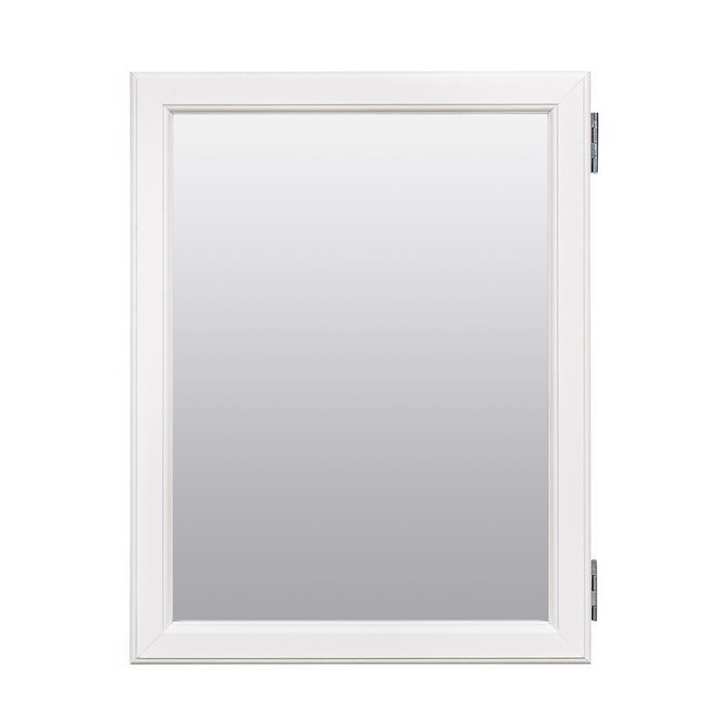 Zenna Home 19.25 in. H X 15.25 in. W X 4.25 in. D Rectangle Medicine Cabinet/Mirror