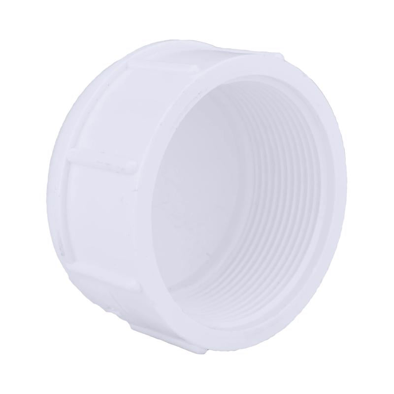 Charlotte Pipe Schedule 40 2-1/2 in. FPT PVC Cap 1 pk
