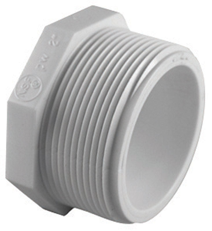 Charlotte Pipe Schedule 40 3 in. MPT PVC Plug 1 pk