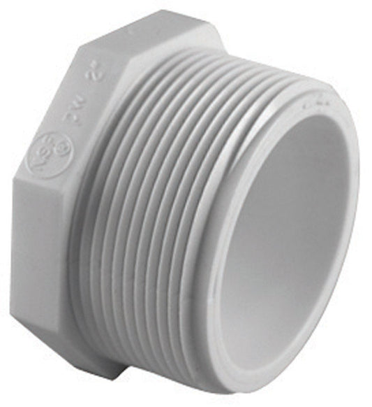 Charlotte Pipe Schedule 40 4 in. MPT PVC Plug 1 pk