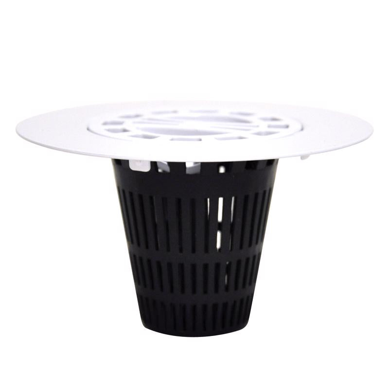 Ace Gloss Plastic/Stainless Steel Hair Catcher Shower Drain Cover