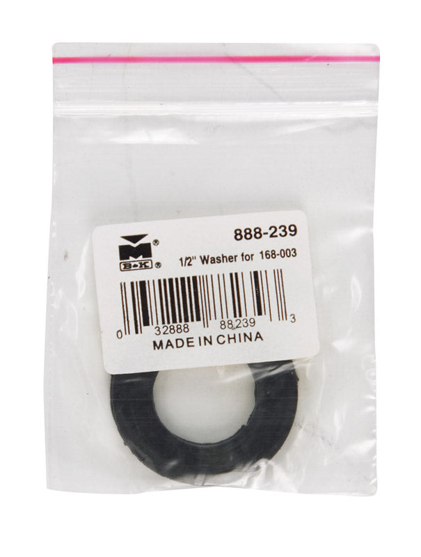 B&K Mueller 1/2 in. D Rubber Dielectric Union Washer 5