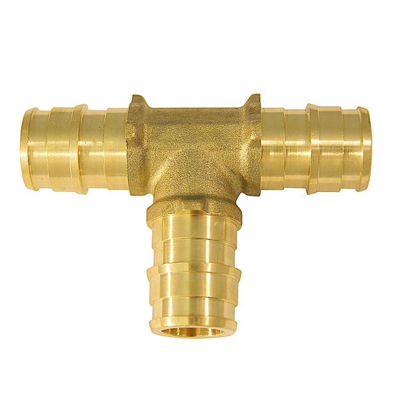 Apollo PEX-A 1/2 in. Expansion PEX in to X 1/2 in. D Barb Brass Tee