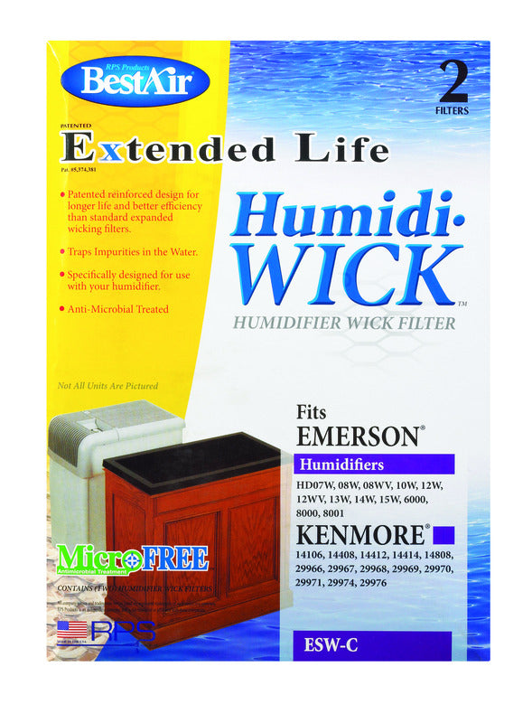 BestAir Humidifier Wick 1 pk For Fits for Essickair, Emerson and Moistair