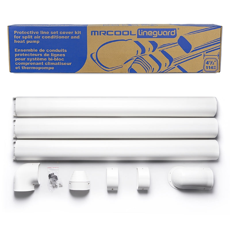 MRCOOL Lineguard Mini Split Install Kit 4-1/2 in. W X 144 in. H White