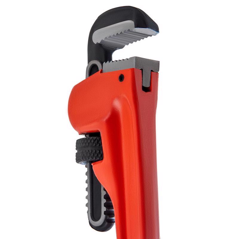 Superior Tool 1 in. Heavy Duty Pipe Wrench Red 1 pc
