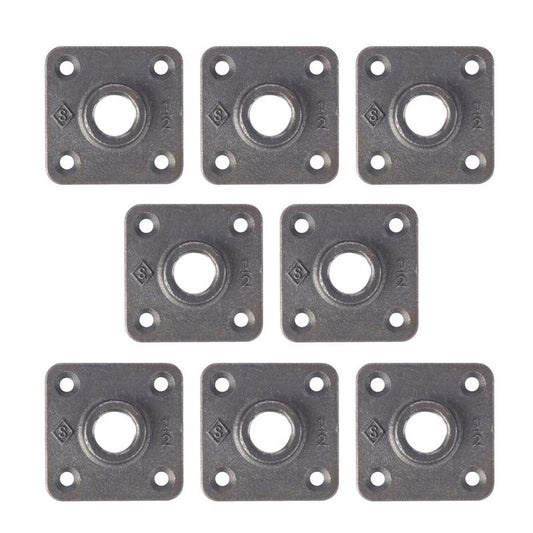 STZ Industries Pipe Decor Iron Flange 1/2 in.