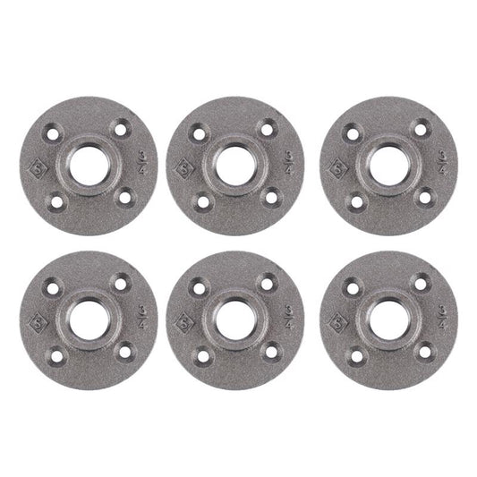 STZ Industries Pipe Decor Malleable Iron Flange 3/4 in.